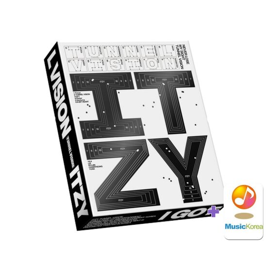 ITZY - 11th Mini Album [TUNNEL VISION] (Box Ver.) + MusicKorea Photocard